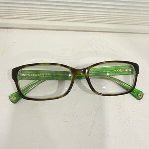 🔥Coach Green Eyeglasses Size: 51mm lens | 16mm bridge | 135mm arm length🔥